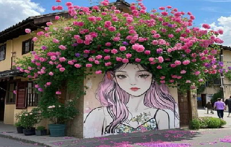 衡山怎么设计网红打卡墙绘